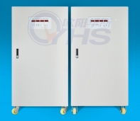 Three phase programmable variable frequency power supply