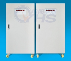 Three phase programmable variable frequency power supply